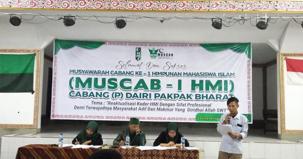 HMI pemkot negara Gelar Musyawarah Cabang